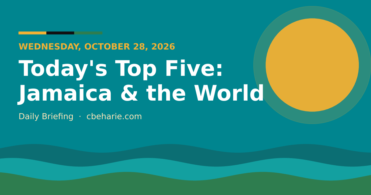 You are currently viewing Top Five: Melissa at One Year, Haiti, Cuba, Israel & Ebola