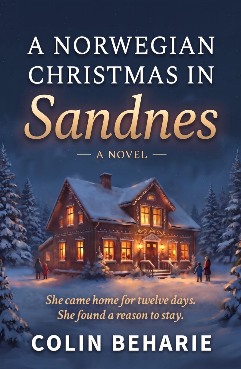 Cover of A Norwegian Christmas in Sandnes by Colin Beharie